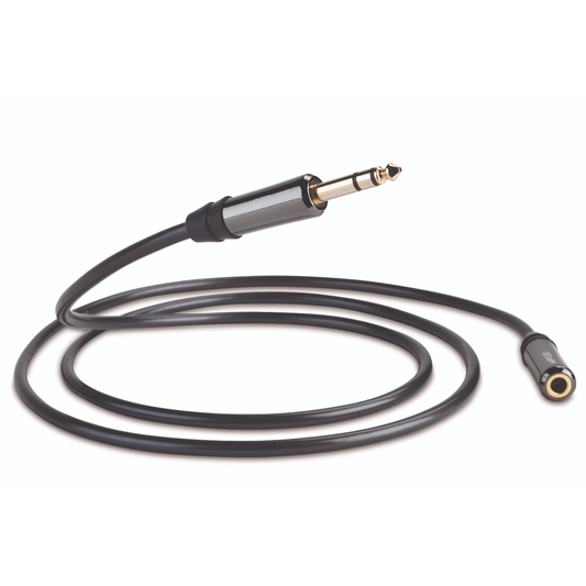 PERFORMANCE HEADPHONE EXTENSION GRAPHITE 6.35 mm