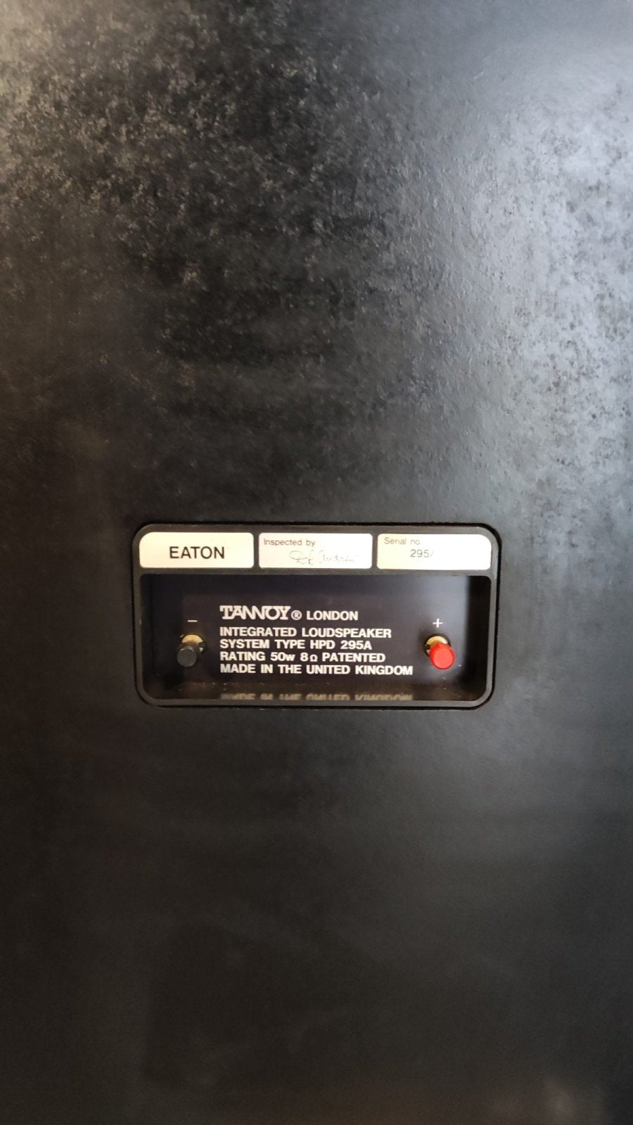 TANNOY EATON 1a serie