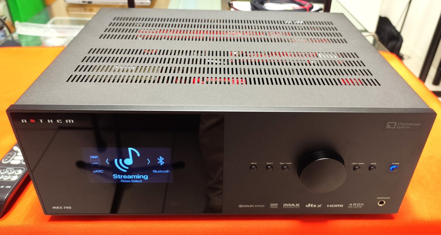 Anthem MRX740 - sinto ampli A/V 11.2