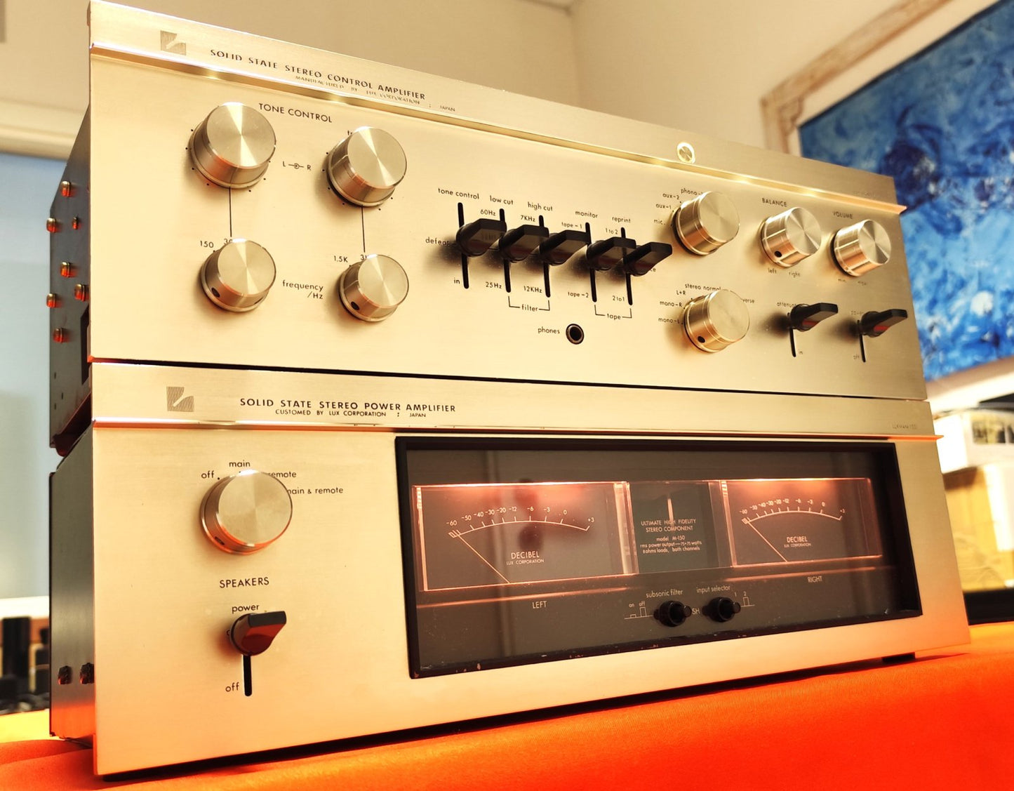 Luxman CL350 + Luxman M150