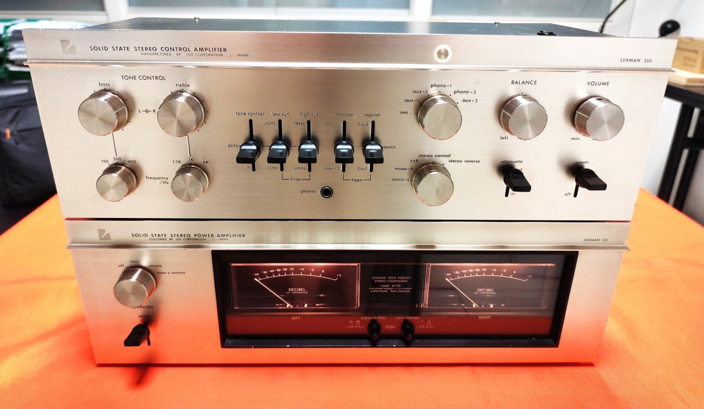Luxman CL350 + Luxman M150