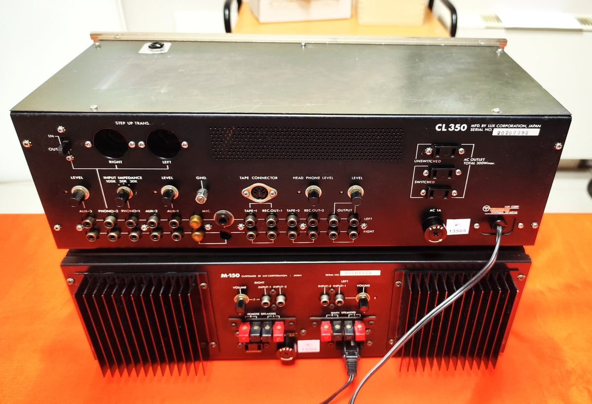 Luxman CL350 + Luxman M150