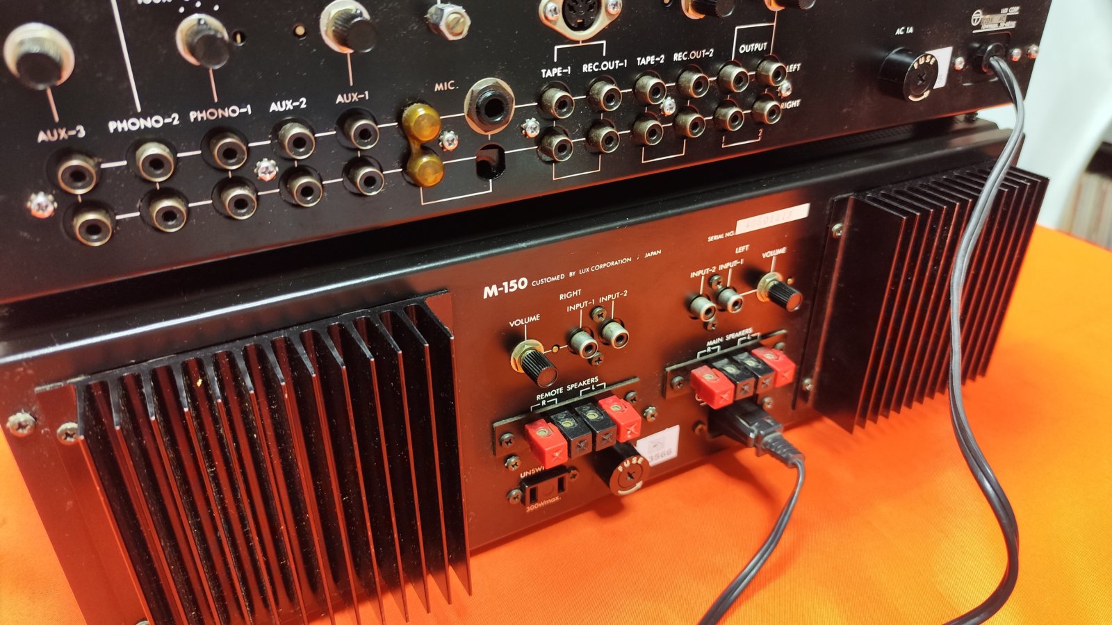 Luxman CL350 + Luxman M150