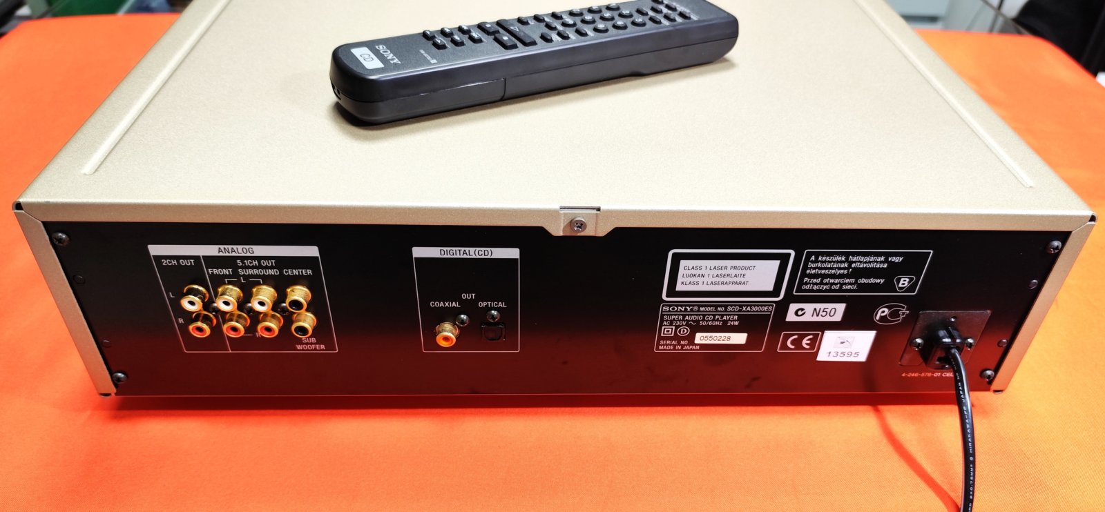 Sony SCD XA3000