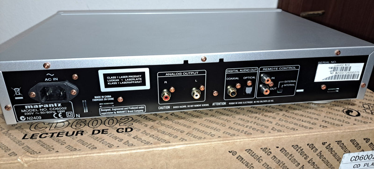 MARANTZ CD6002 Lettore CD Hi-Fi – Perfetto